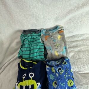 4t One Piece Pajamas Bundle